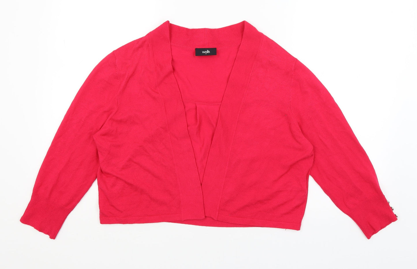 Wallis Womens Pink   Wrap Jumper Size M
