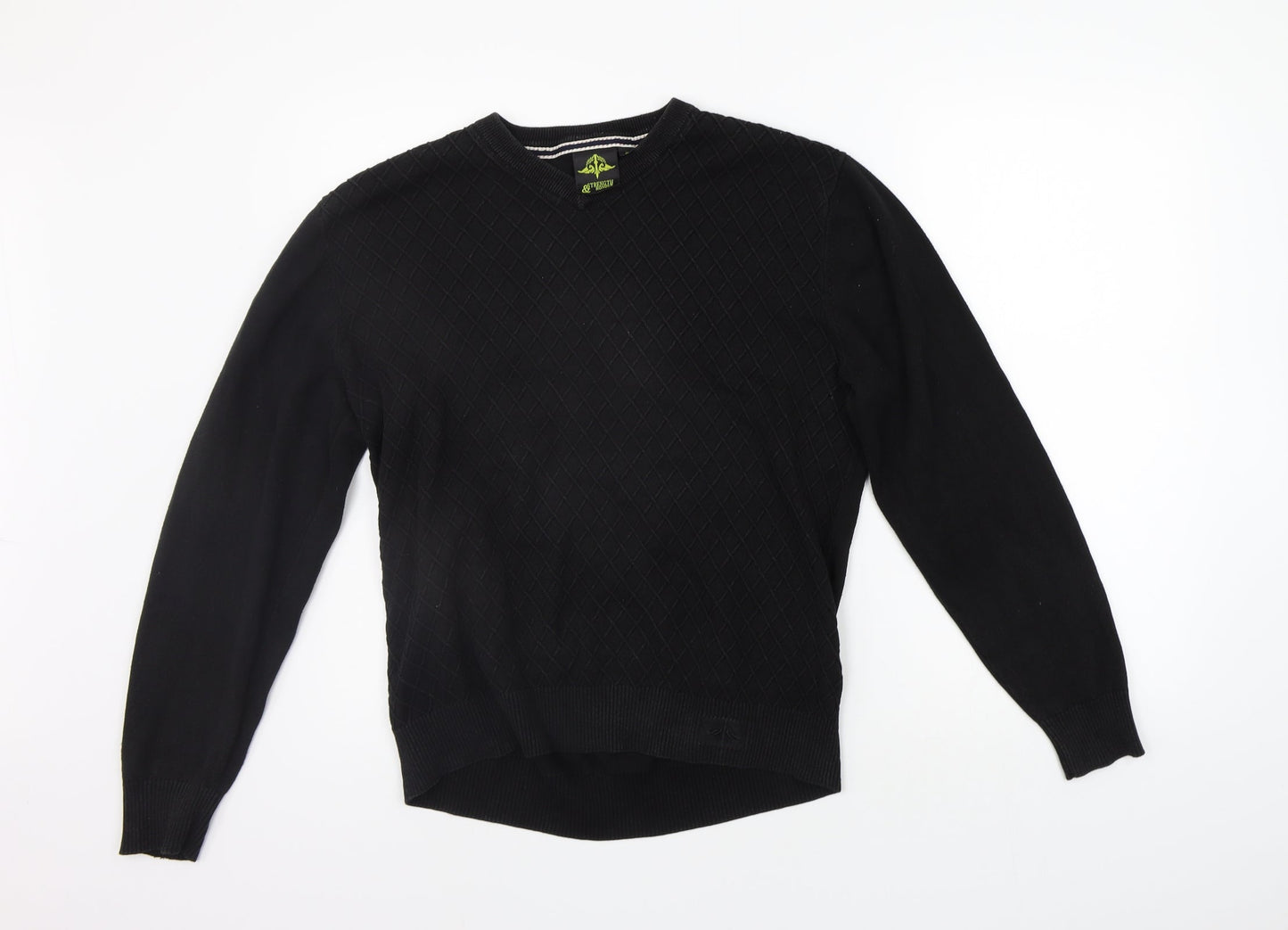 stretch & honor Womens Black   Pullover Jumper Size L