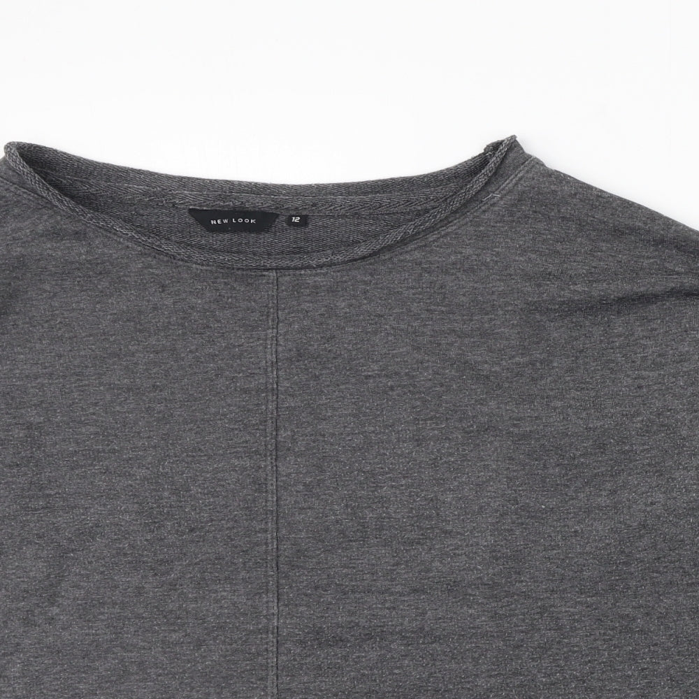 New Look Womens Grey   Pullover Jumper Size 12