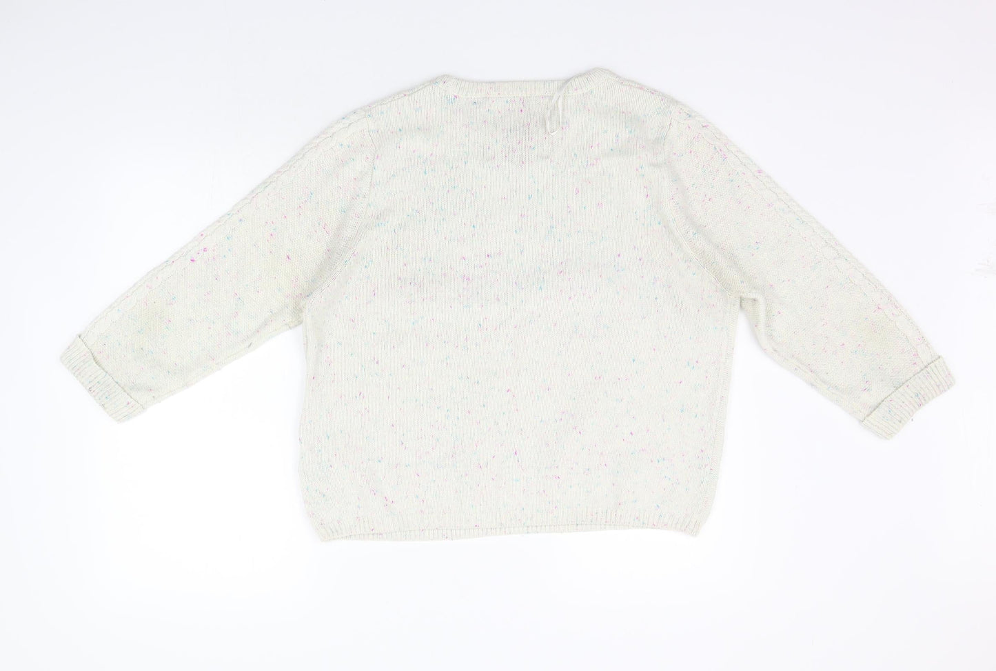 New Look Womens Beige   Pullover Jumper Size 14