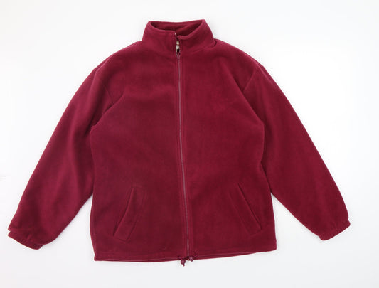 Active Womens Red   Jacket Coat Size M