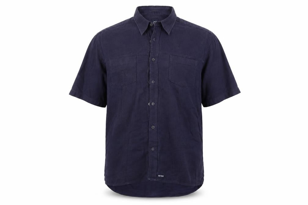 Full Circle Mens Blue    Button-Up Size L