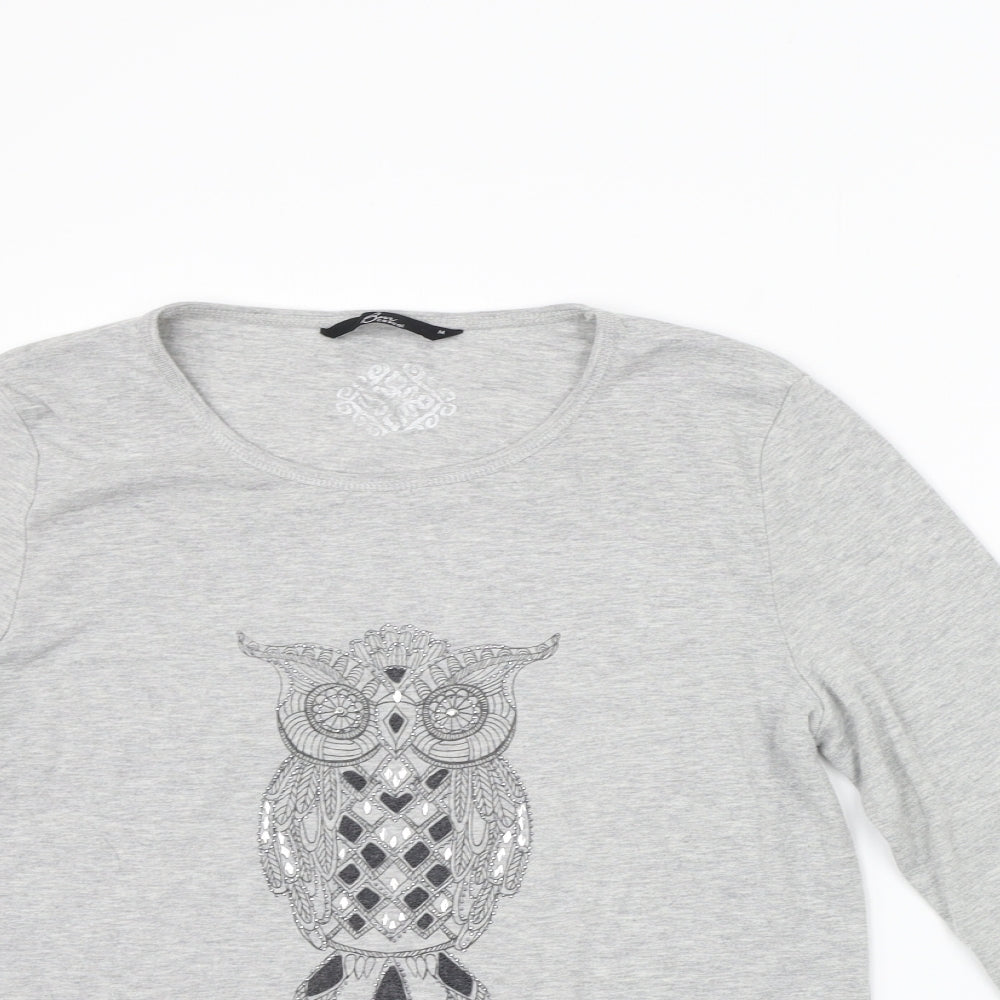 BM Womens Grey   Pullover Jumper Size M