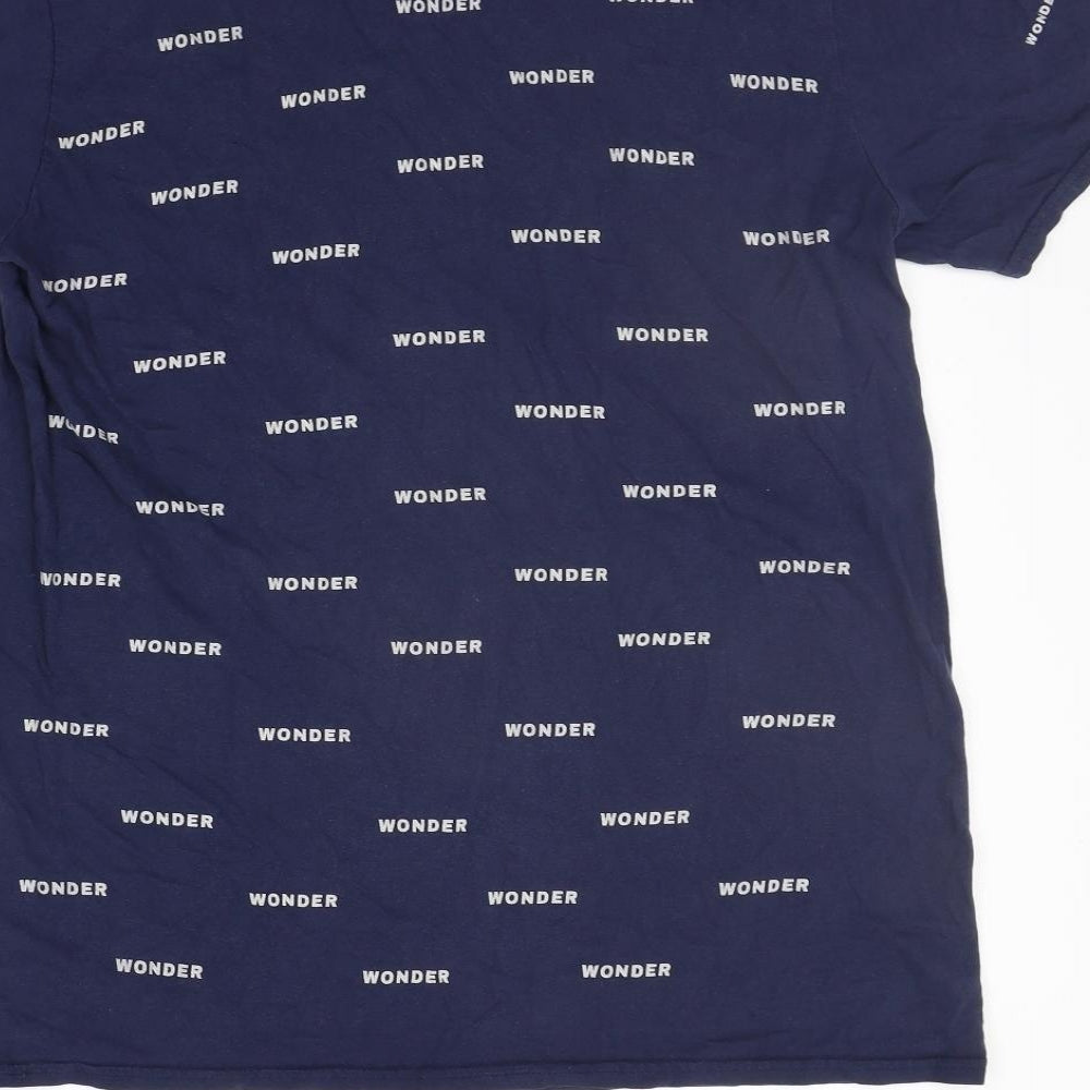Urban Outfitter Womens Blue   Basic T-Shirt Size L