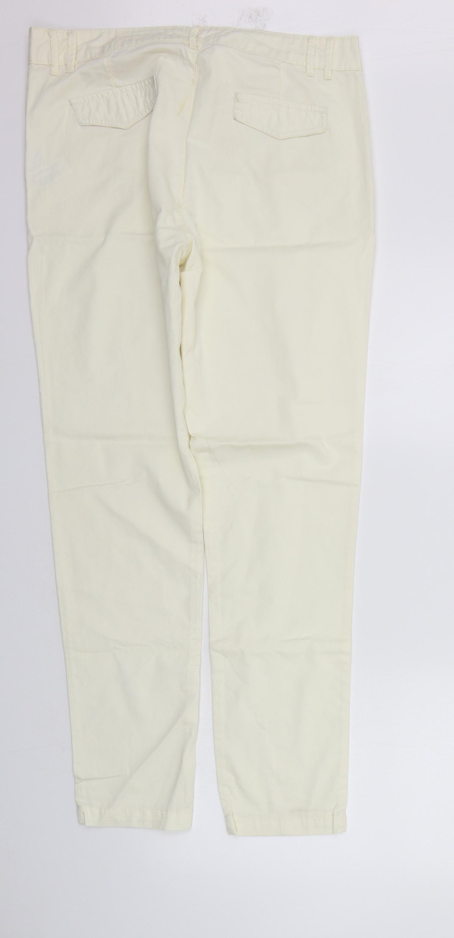Berksha Womens White   Trousers  Size 12  - washable mark