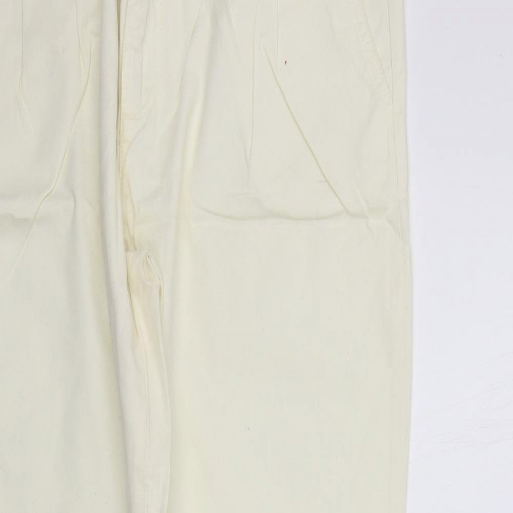 Berksha Womens White   Trousers  Size 12  - washable mark