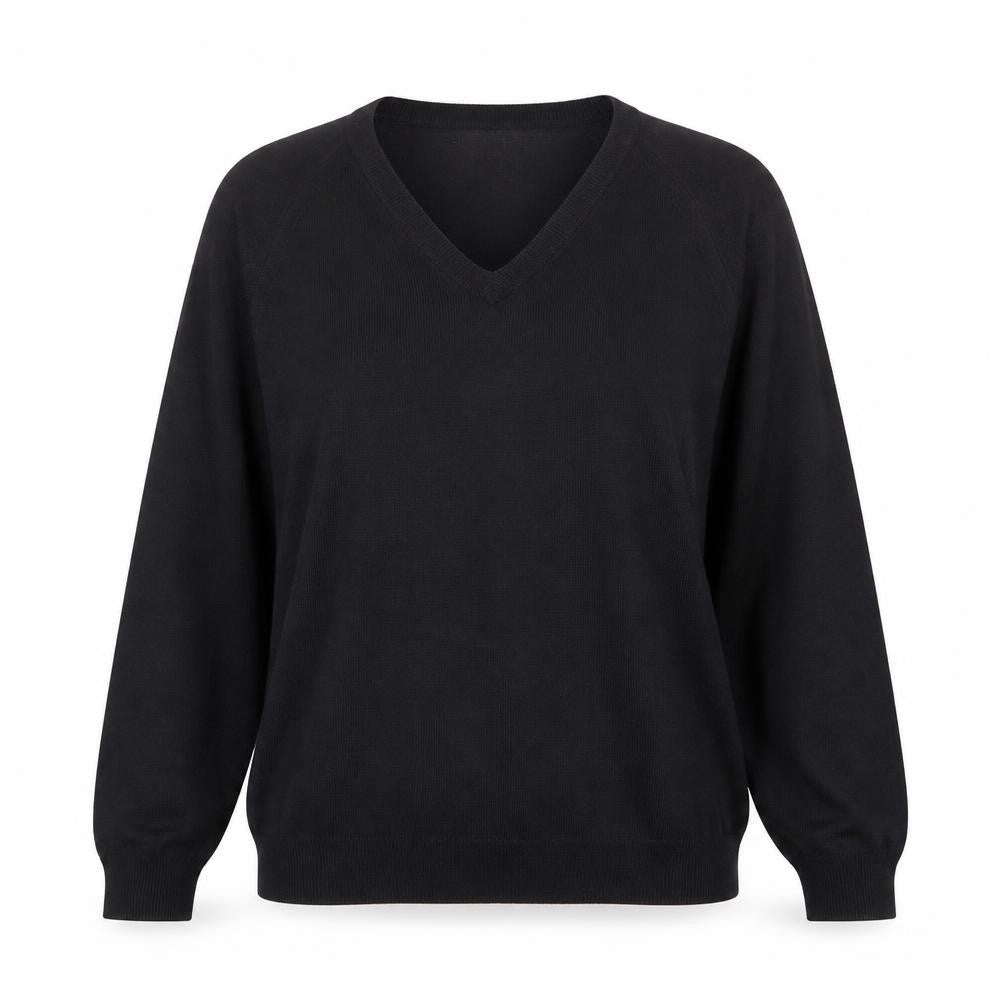 Essentials Womens Black   Pullover Jumper Size M