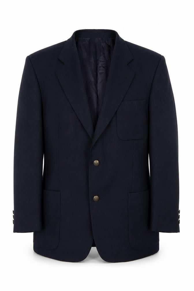M&S Mens Blue   Jacket Suit Jacket Size 40