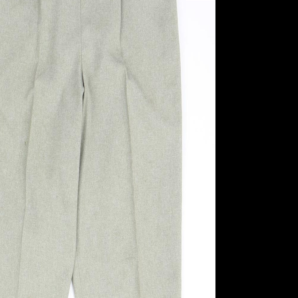 Classics Womens Green   Trousers  Size 12 L25 in