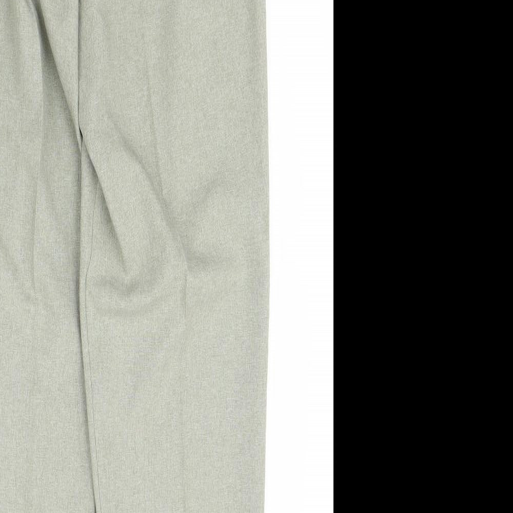 Classics Womens Green   Trousers  Size 12 L25 in