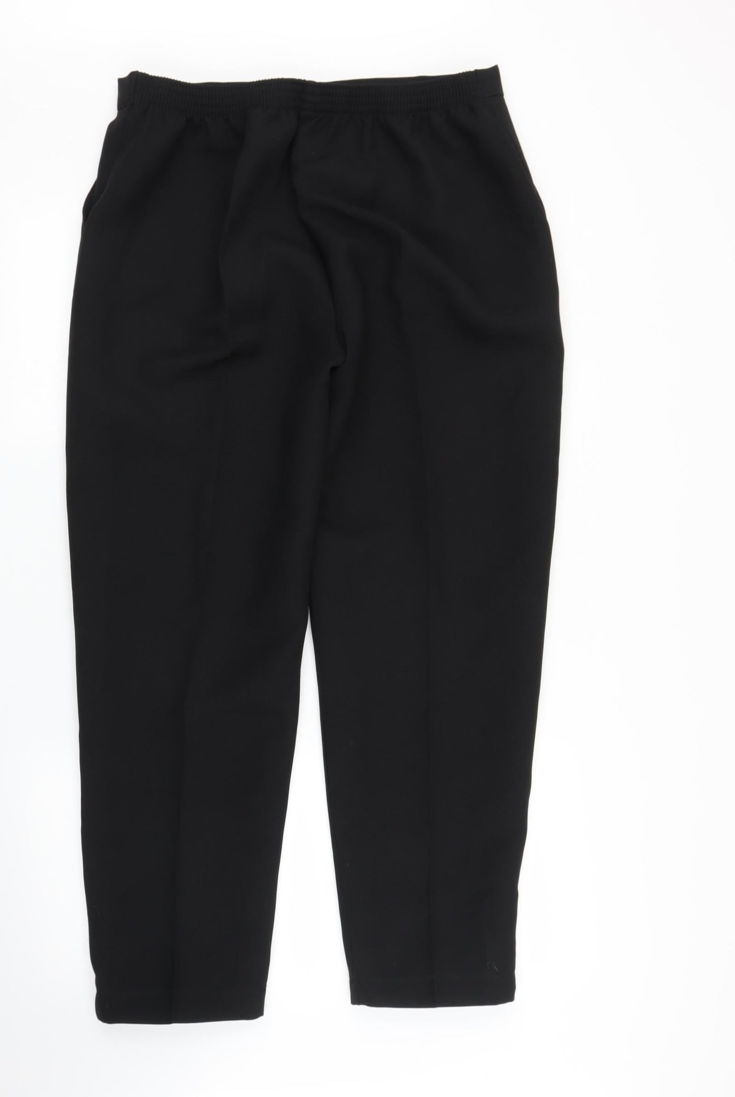 Preworn Womens Black   Capri Trousers Size 20 L28 in