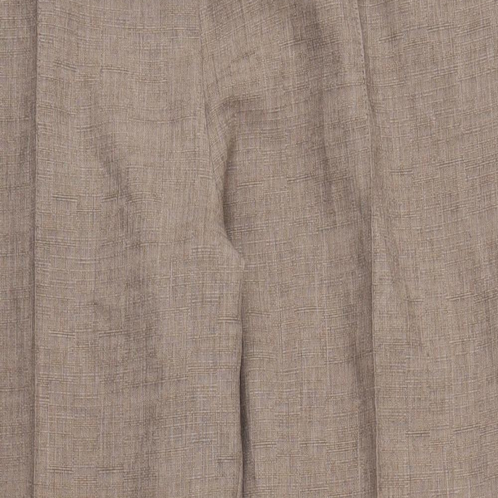 Preworn Womens Brown   Trousers  Size 34 in L25 in