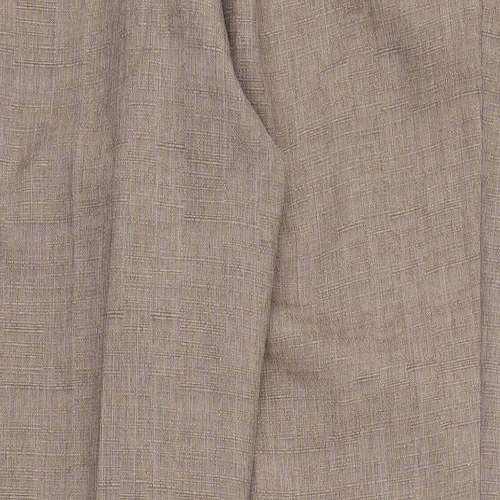 Preworn Womens Brown   Trousers  Size 34 in L25 in