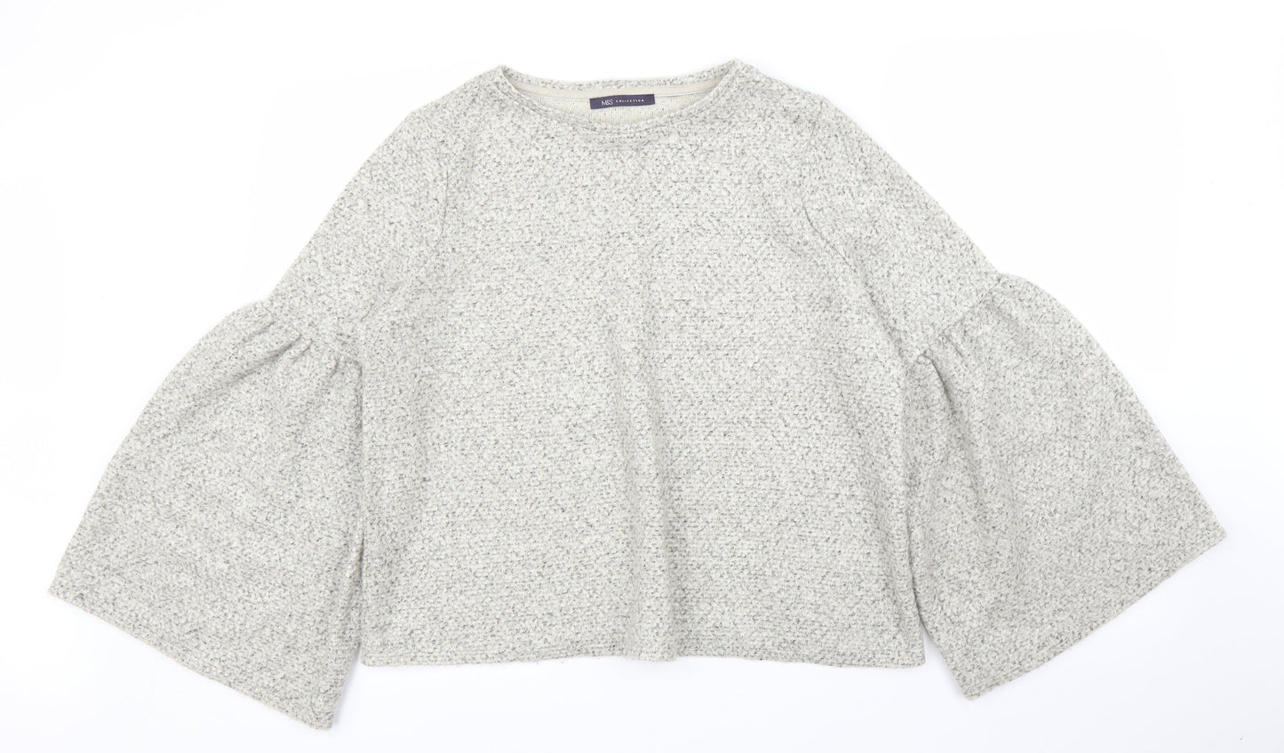 M&S Womens Beige   Pullover Jumper Size 14