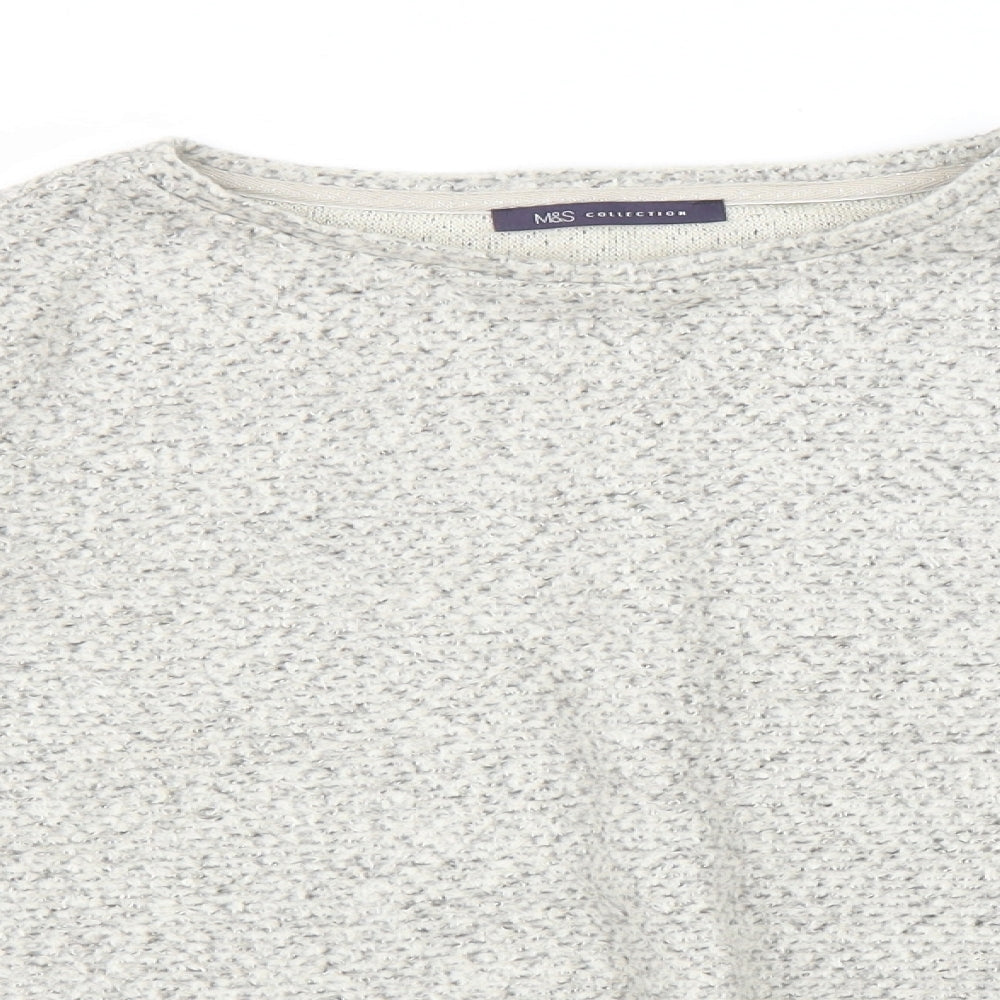 M&S Womens Beige   Pullover Jumper Size 14
