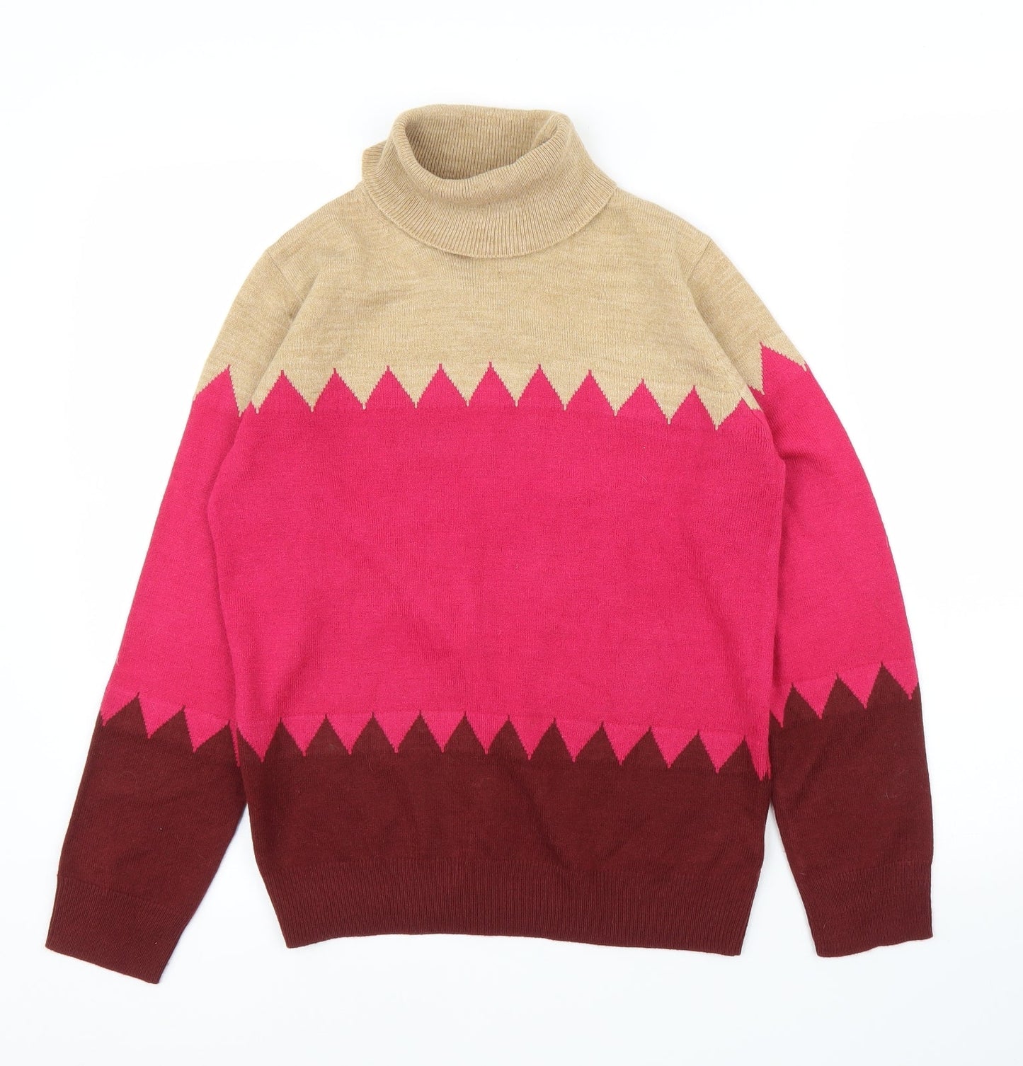 M&S Womens Pink   Pullover Jumper Size 8