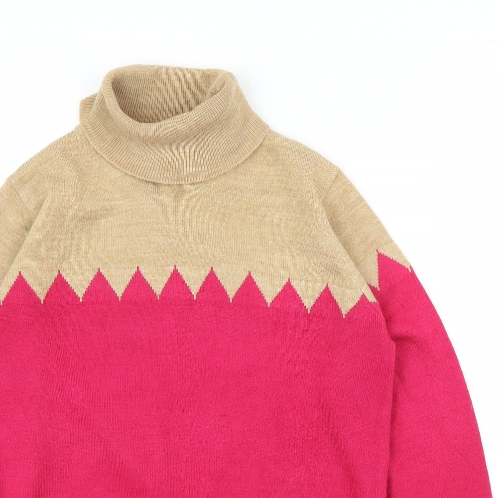 M&S Womens Pink   Pullover Jumper Size 8