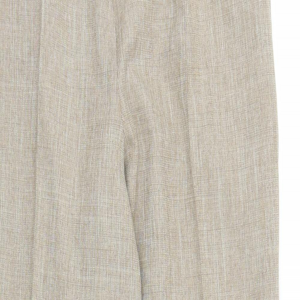 Preworn Womens Beige   Trousers  Size M L24 in