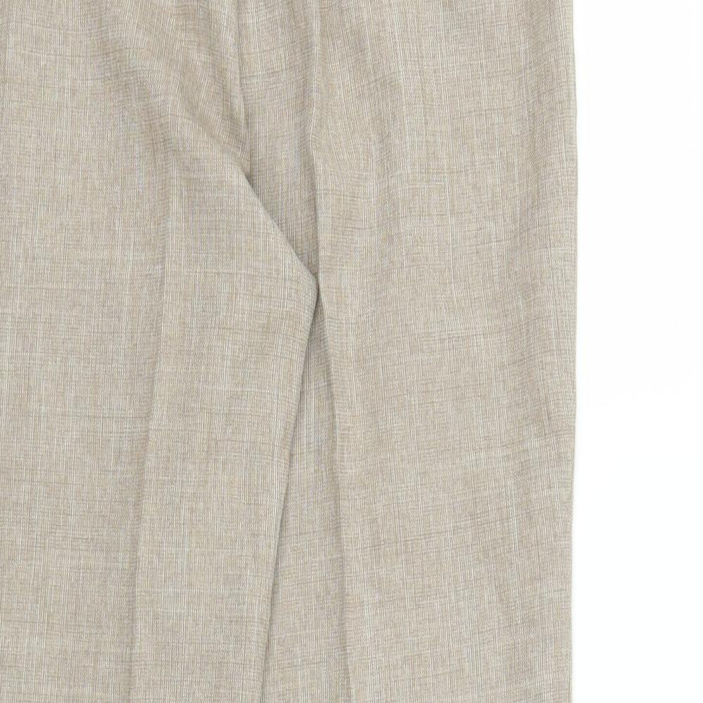 Preworn Womens Beige   Trousers  Size M L24 in