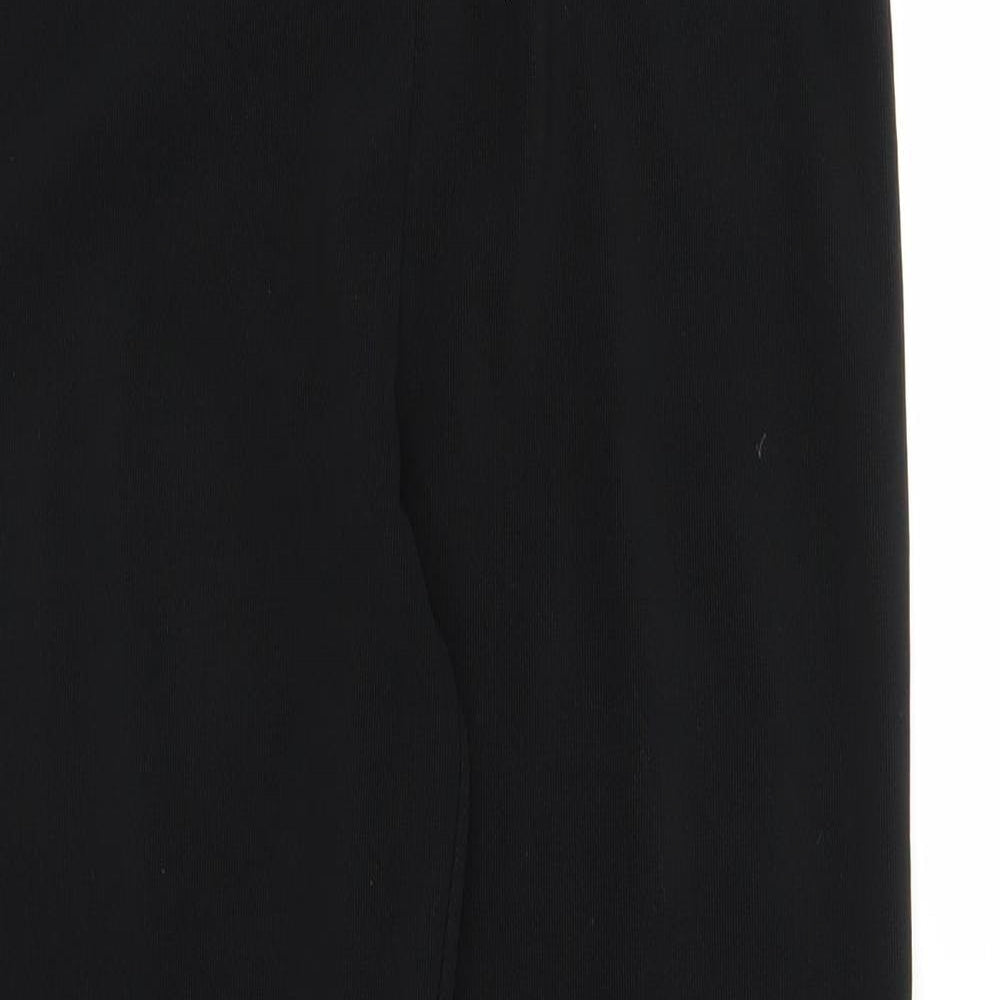 Preworn Womens Black   Trousers  Size 10 L26 in