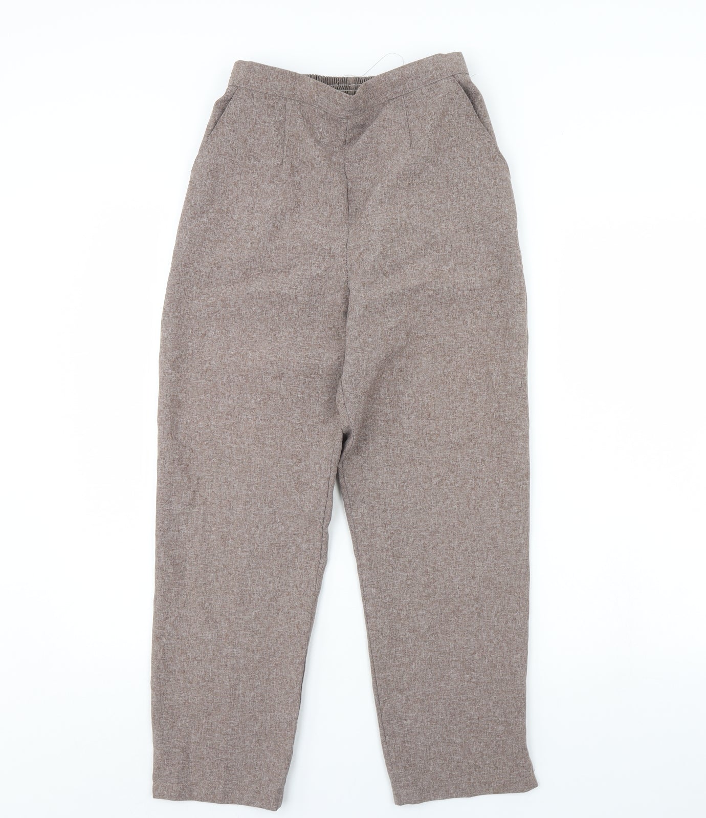 Preworn Womens Brown   Trousers  Size 10 L28 in