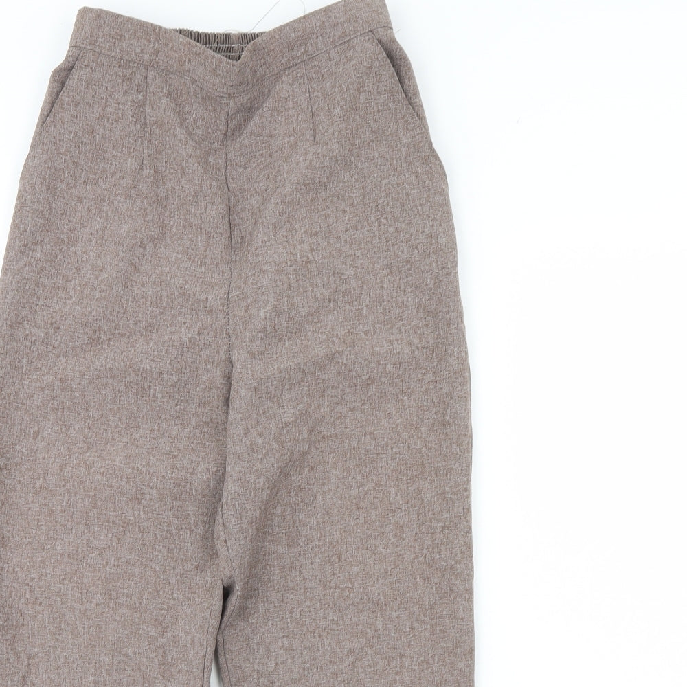 Preworn Womens Brown   Trousers  Size 10 L28 in