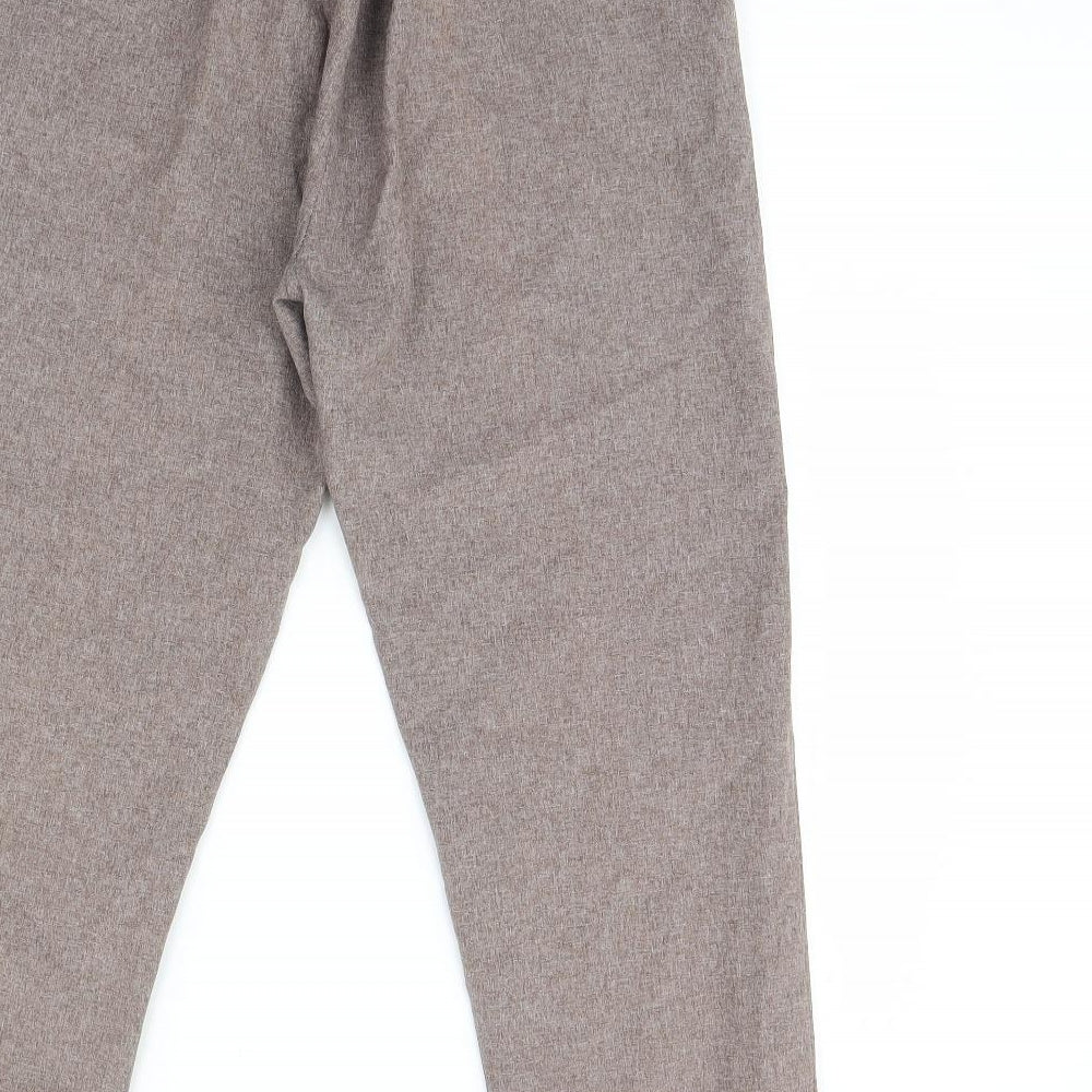 Preworn Womens Brown   Trousers  Size 10 L28 in