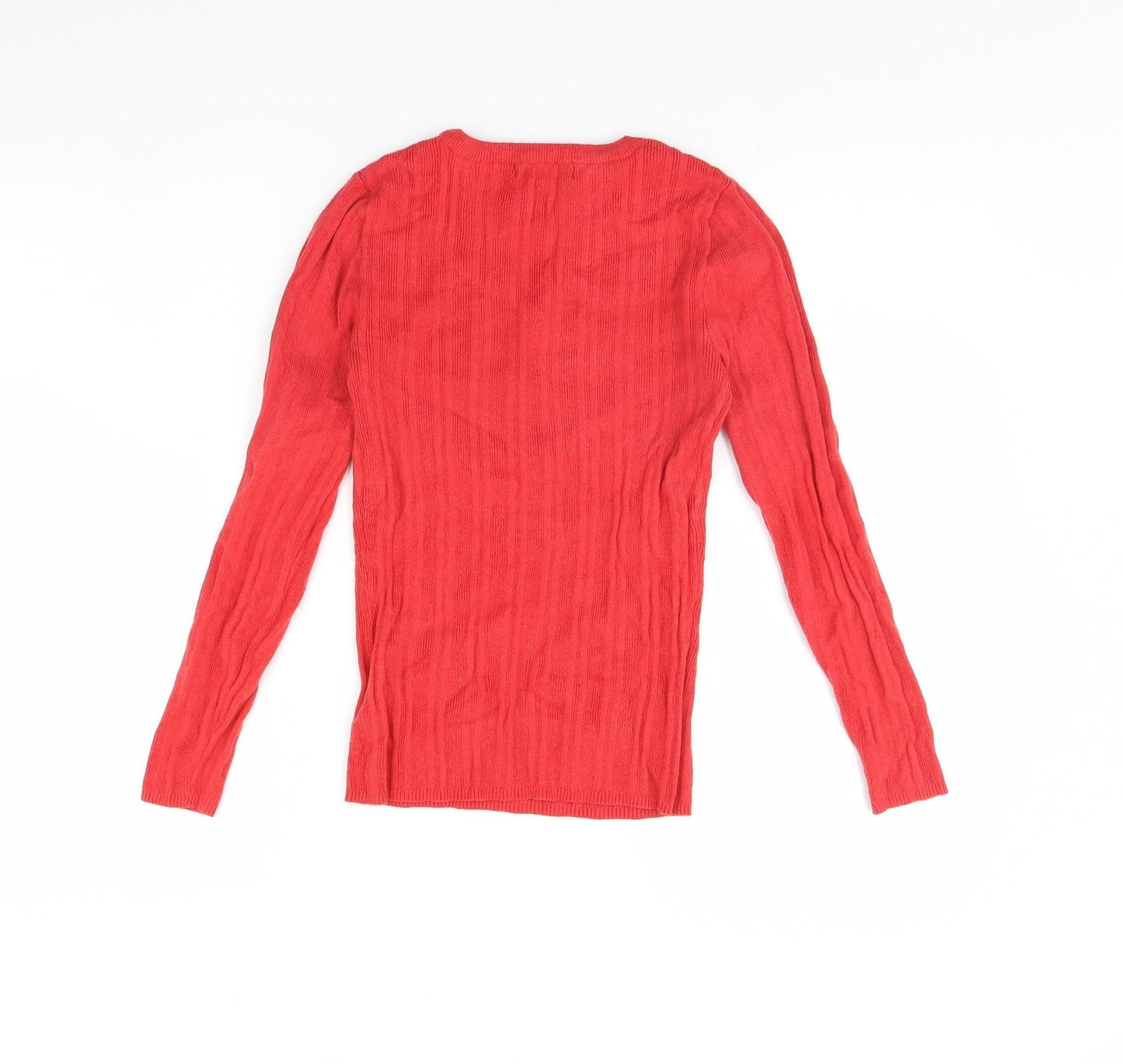Primark Womens Red   Pullover Jumper Size 12