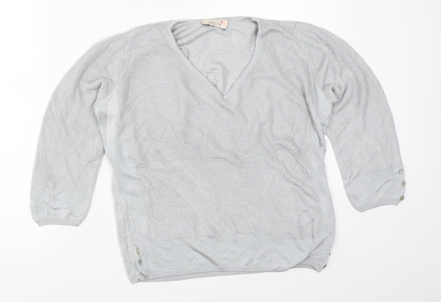 Per Una Womens Grey   Pullover Jumper Size 14