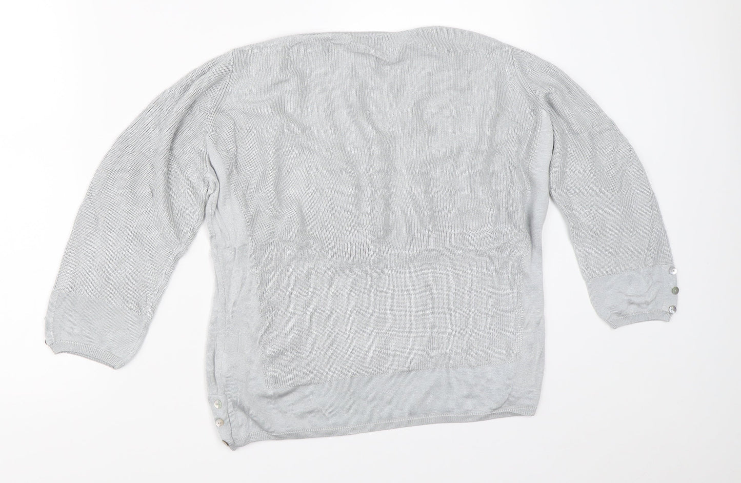 Per Una Womens Grey   Pullover Jumper Size 14