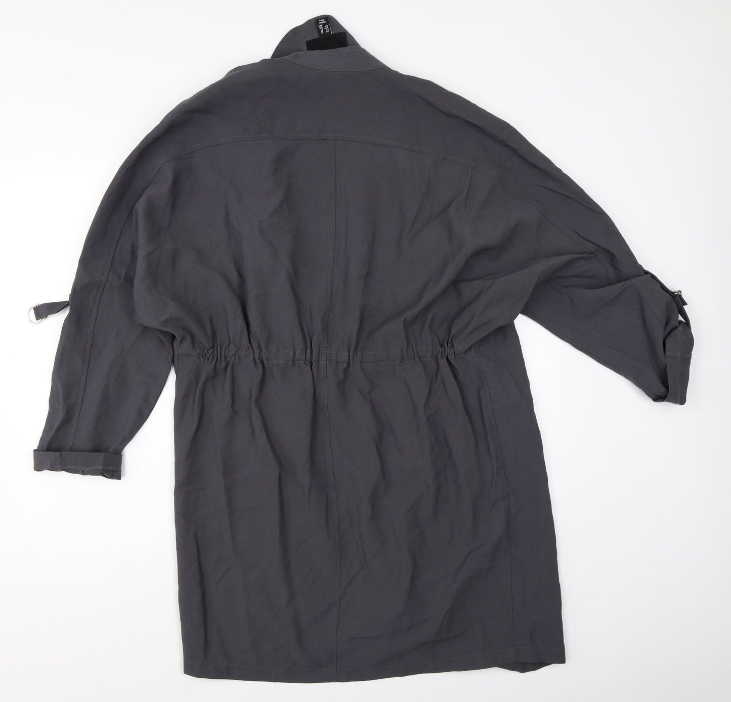 New Look Womens Grey   Jacket Coat Size 10