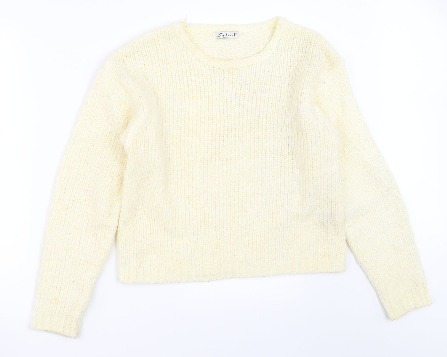 Select Womens Ivory   Pullover Jumper Size M