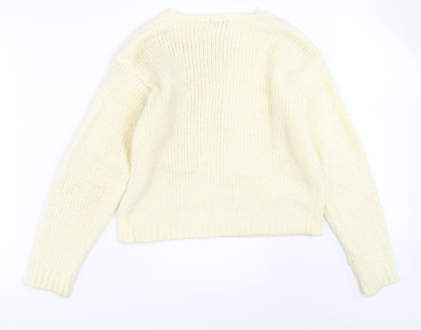 Select Womens Ivory   Pullover Jumper Size M