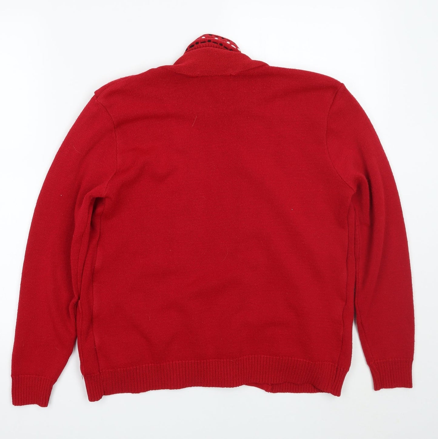 pure and natural Womens Red Striped  Pullover Jumper Size 2