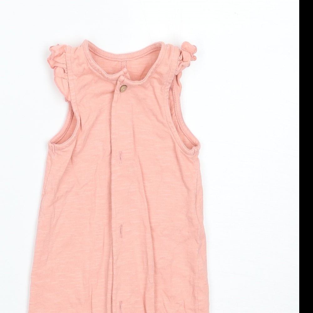 TU Girls Pink   Babygrow One-Piece Size 3-6 Months