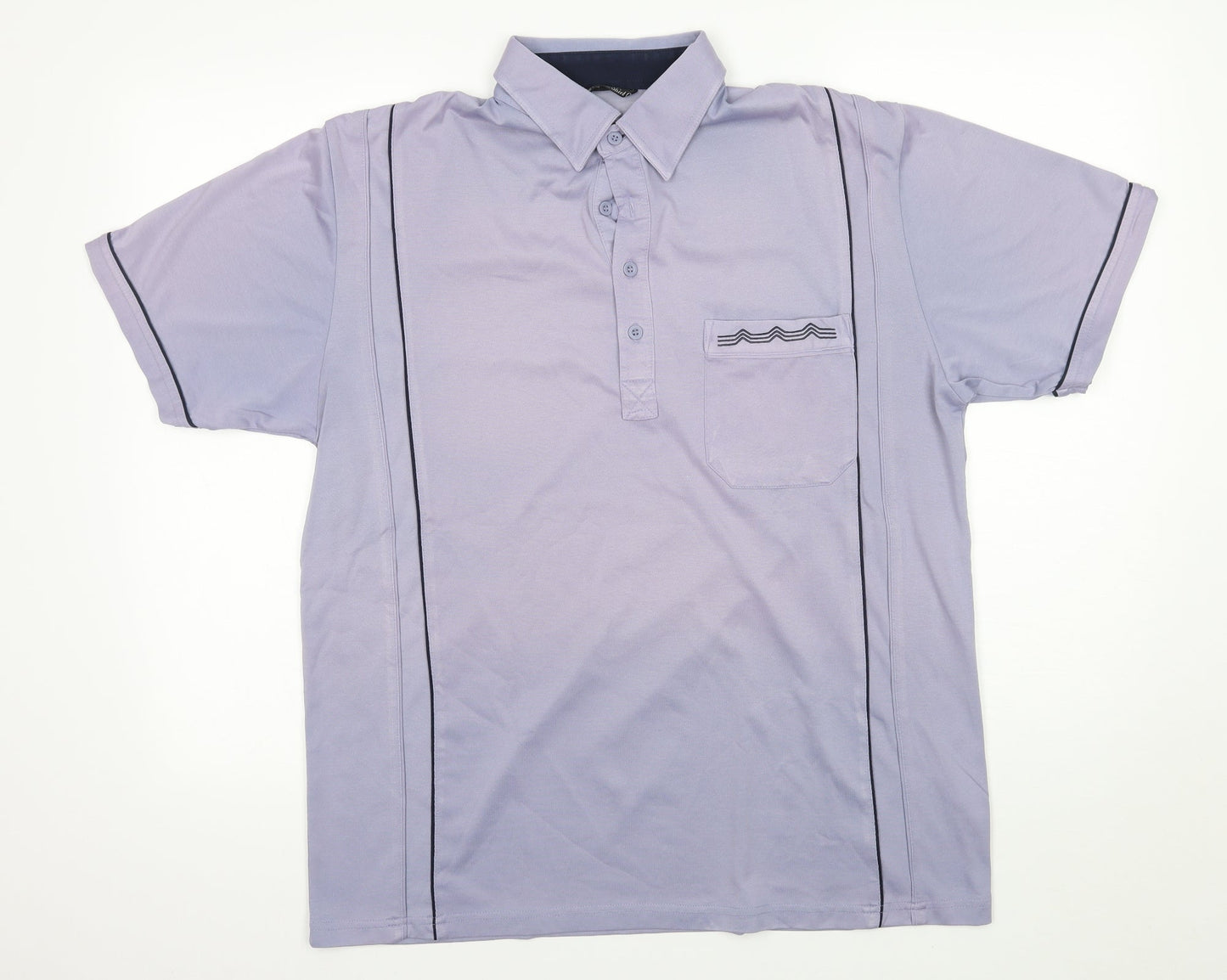 The classic shirt company Mens Purple    T-Shirt Size L