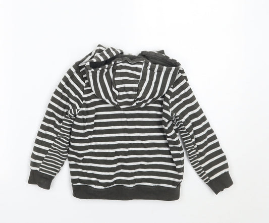 TU Girls Green Striped  Jacket  Size 2-3 Years