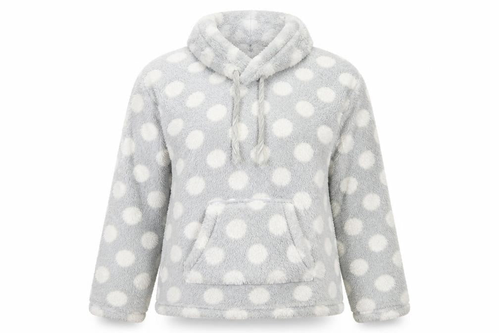 F&F Womens Grey Polka Dot  Pullover Jumper Size 10