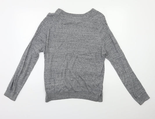 Burton Mens Grey   Pullover Jumper Size M