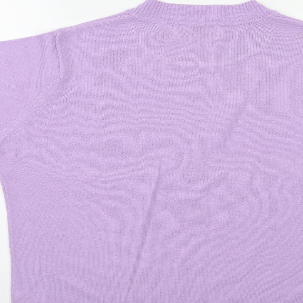 EWM Womens Purple   Pullover Jumper Size M