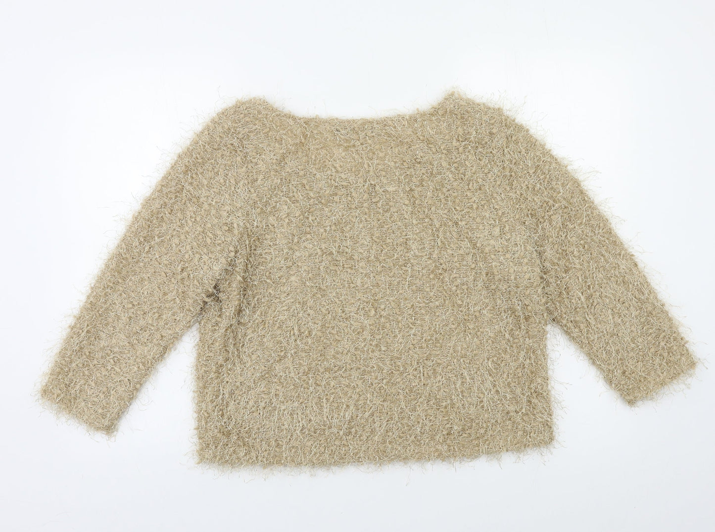 Zuppe Womens Beige   Pullover Jumper Size M