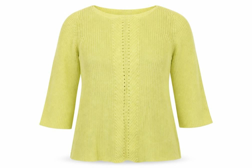 M&S Womens Yellow   Pullover Jumper Size L