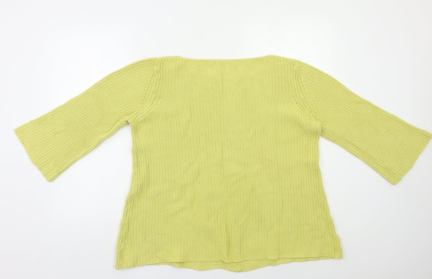 M&S Womens Yellow   Pullover Jumper Size L