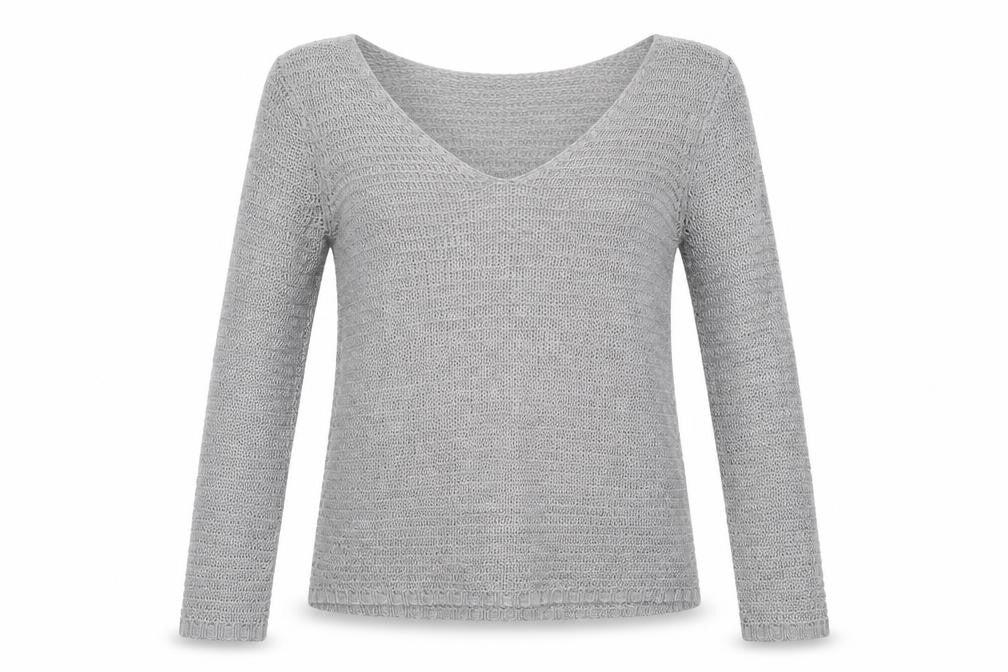 H&M Womens Grey   Pullover Jumper Size S