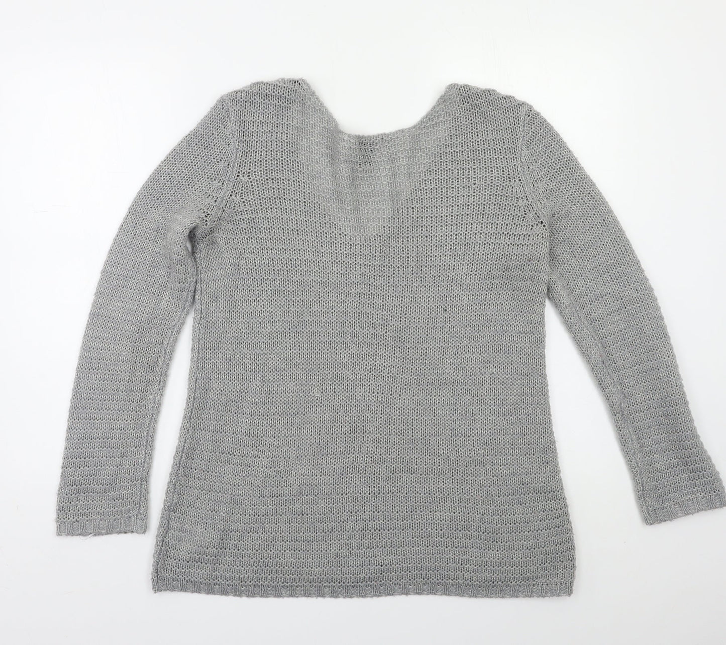 H&M Womens Grey   Pullover Jumper Size S