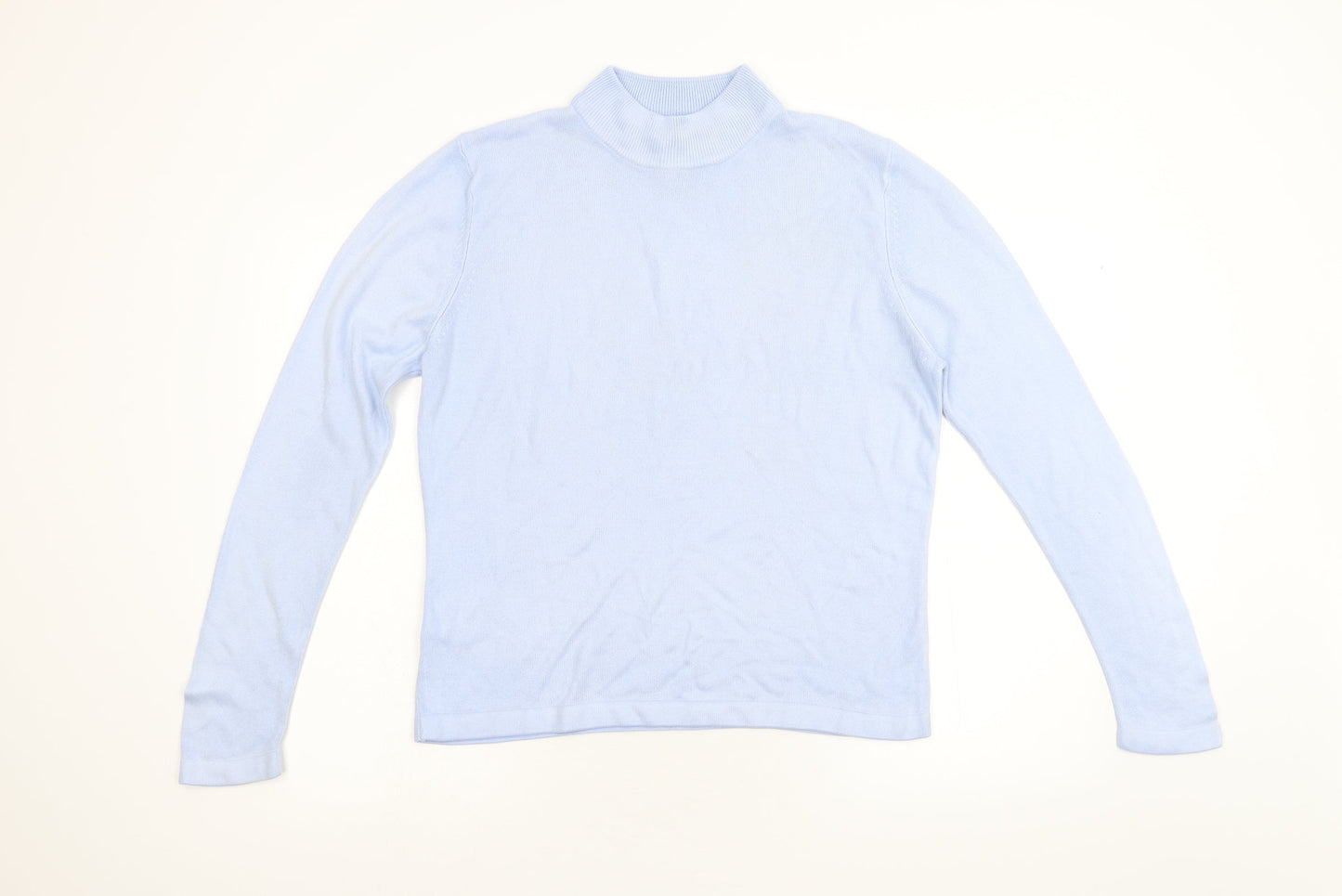 Papaya Womens Blue  Knit Pullover Jumper Size 14