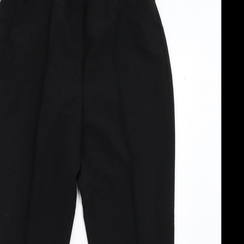 Julipa Womens Black   Trousers  Size 12 L25 in
