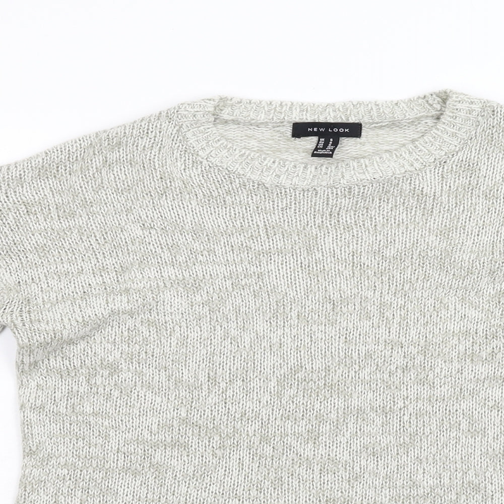 New Look Womens Grey   Pullover Jumper Size S