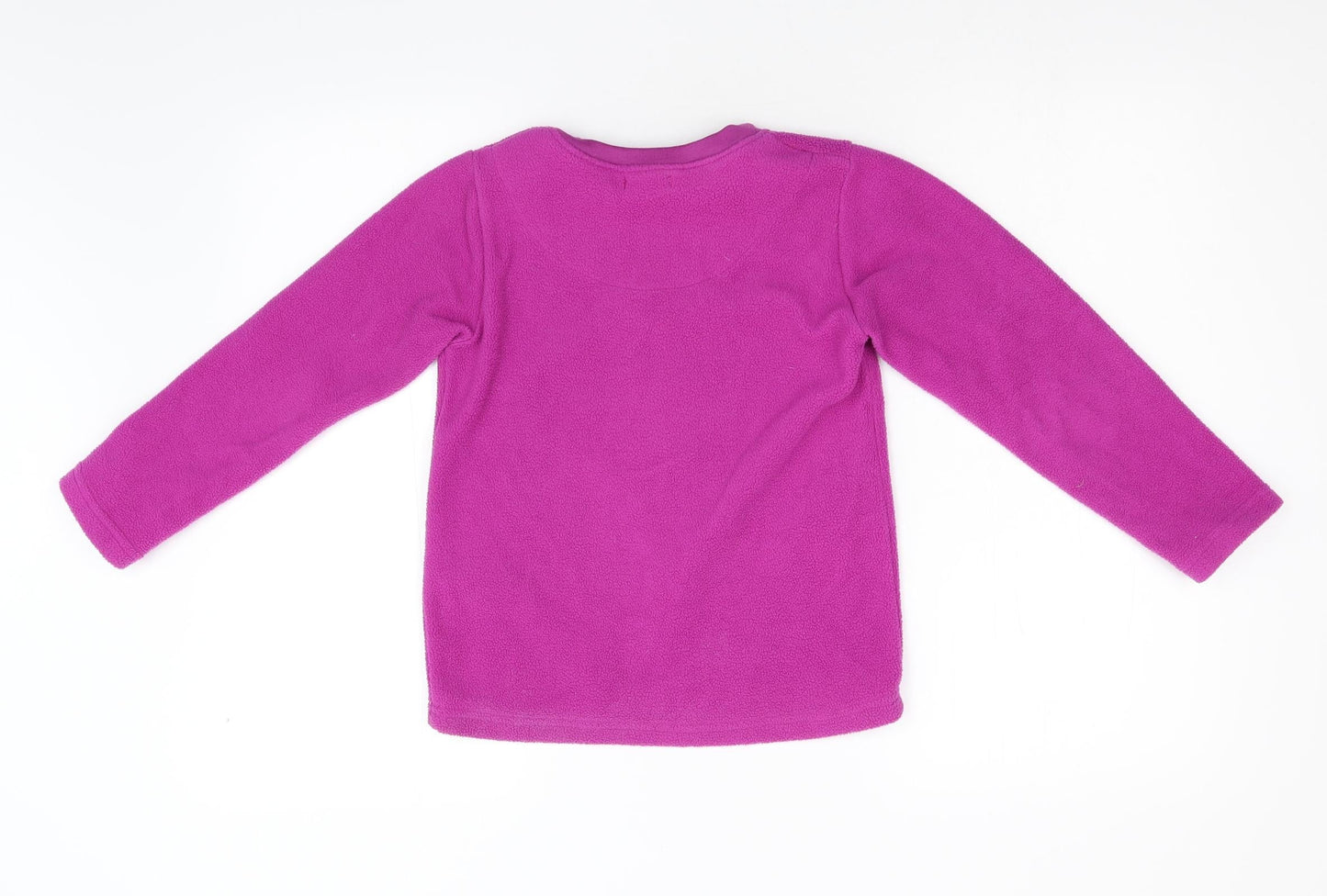 Sweet Dreams Girls Pink Solid Fleece Top Pyjama Top Size 7-8 Years
