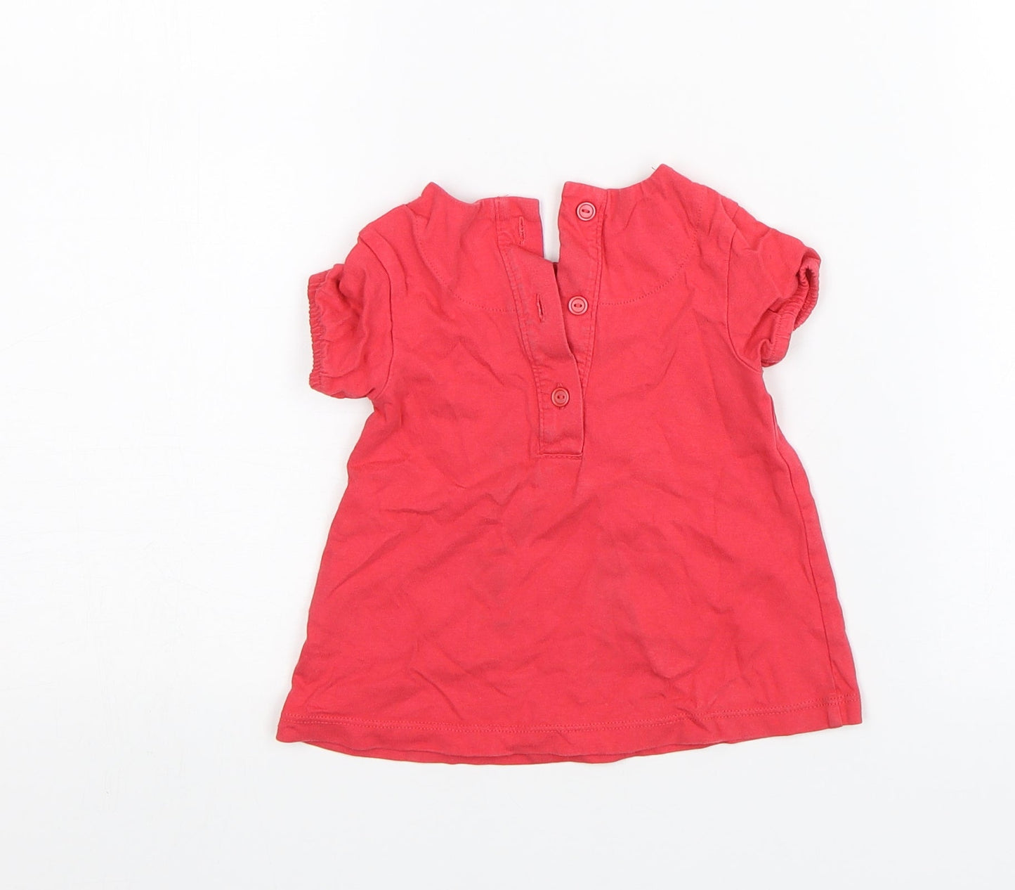 M&S Baby Red   Shift  Size 3-6 Months